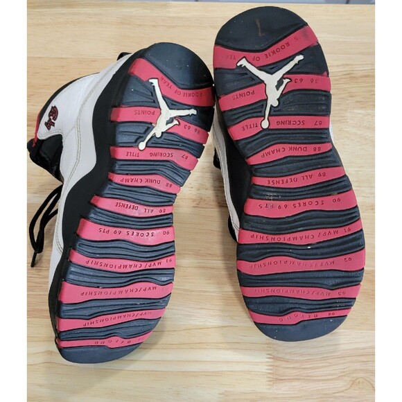 Grade School Womens 6.5 Air Jordan RETRO 10 'DOUBLE NICKEL' - Picture 4 of 6